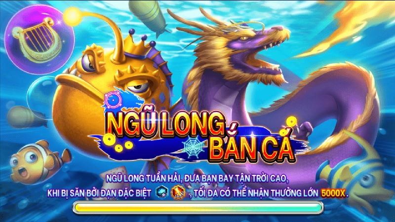 Bắn cá Ngũ Long 1 Bắn cá Ngũ Long mang đến trải nghiệm ấn tượng cho người chơi