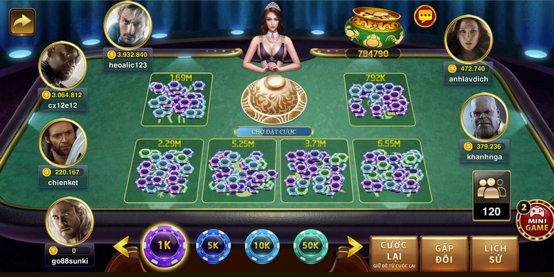 Bầu Cua 2 Luật chơi tham gia game Bầu Cua đơn giản