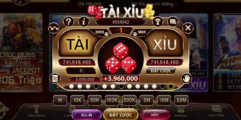 Tài Xỉu 3 Tham gia game người chơi có những tính năng nổi bật